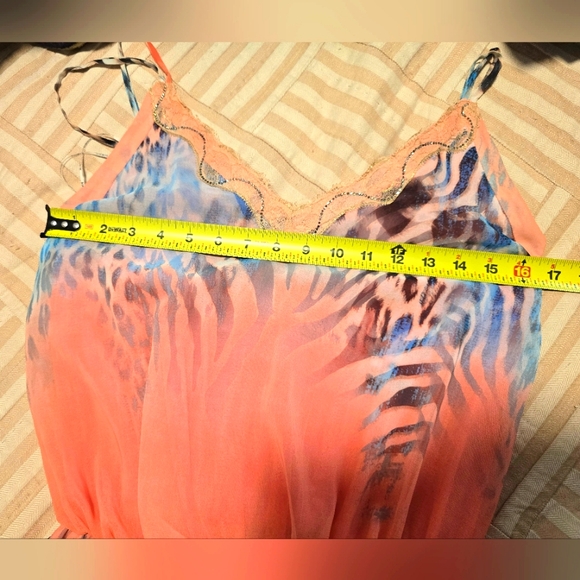 CST COSIETY Vibrant Animal Print Maxi Dress, Size 40 - Picture 6 of 6